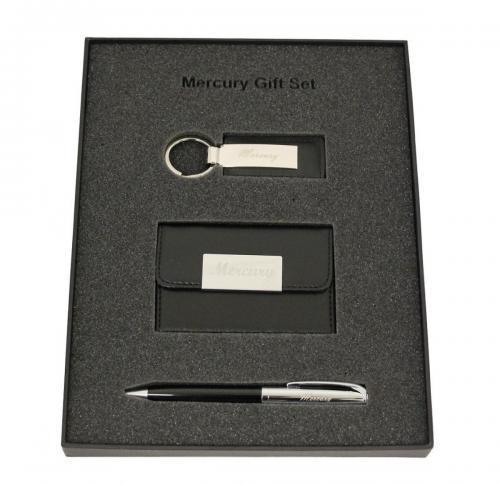 Executive Gift Sets, Keyring, Pen, Business Card Case, Custom Logo